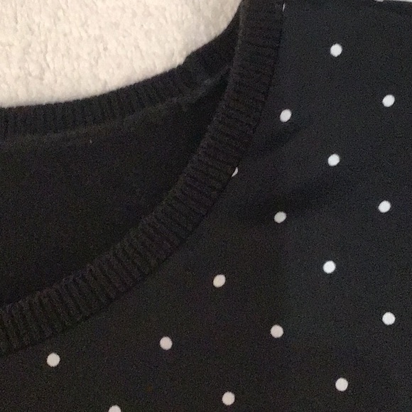 Ann Taylor polka dot sweater size large - Picture 10 of 11
